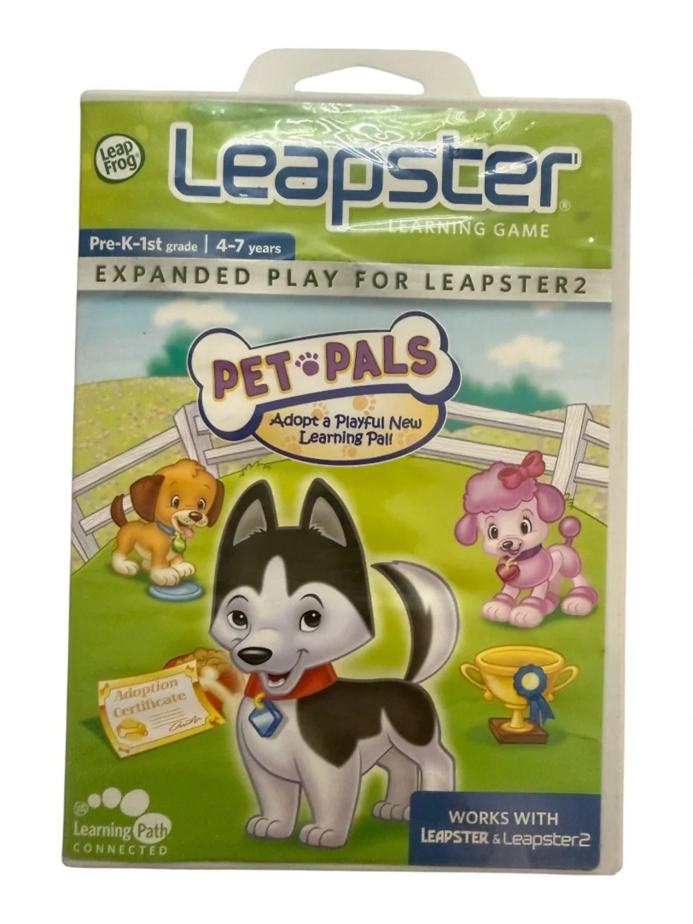 Lot 3 LeapFrog Leapster Games Tangled Finding Nemo Pet Pals Complete Tested